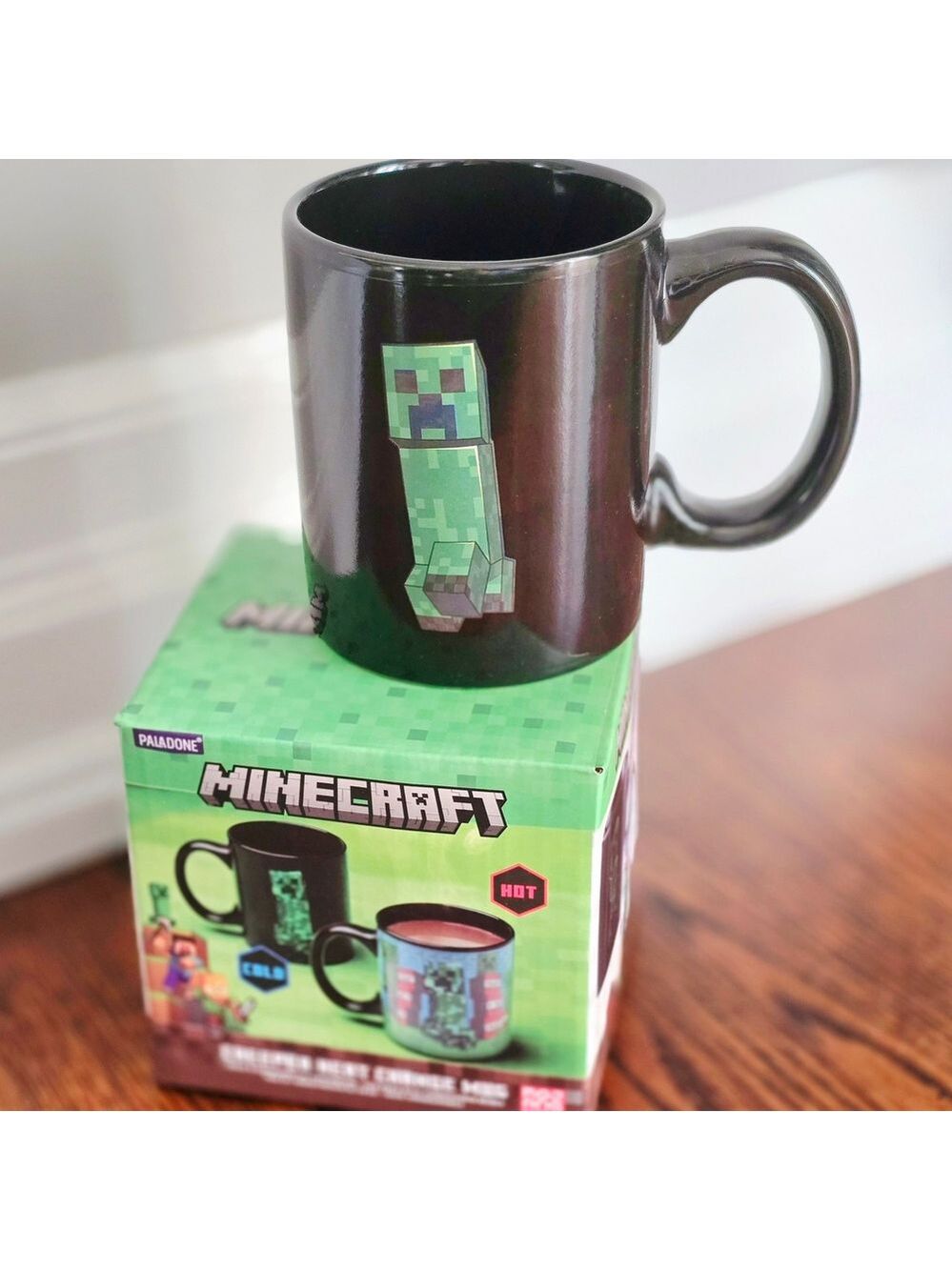 NEW! Paladone Minecraft Creeper Heat Change Mug 295 ml